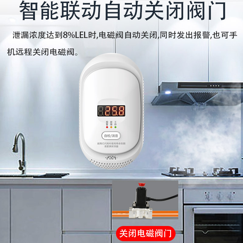 家用燃?xì)鈭?bào)警器 可燃?xì)怏w探測器QG-08B